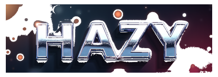 hazy logo